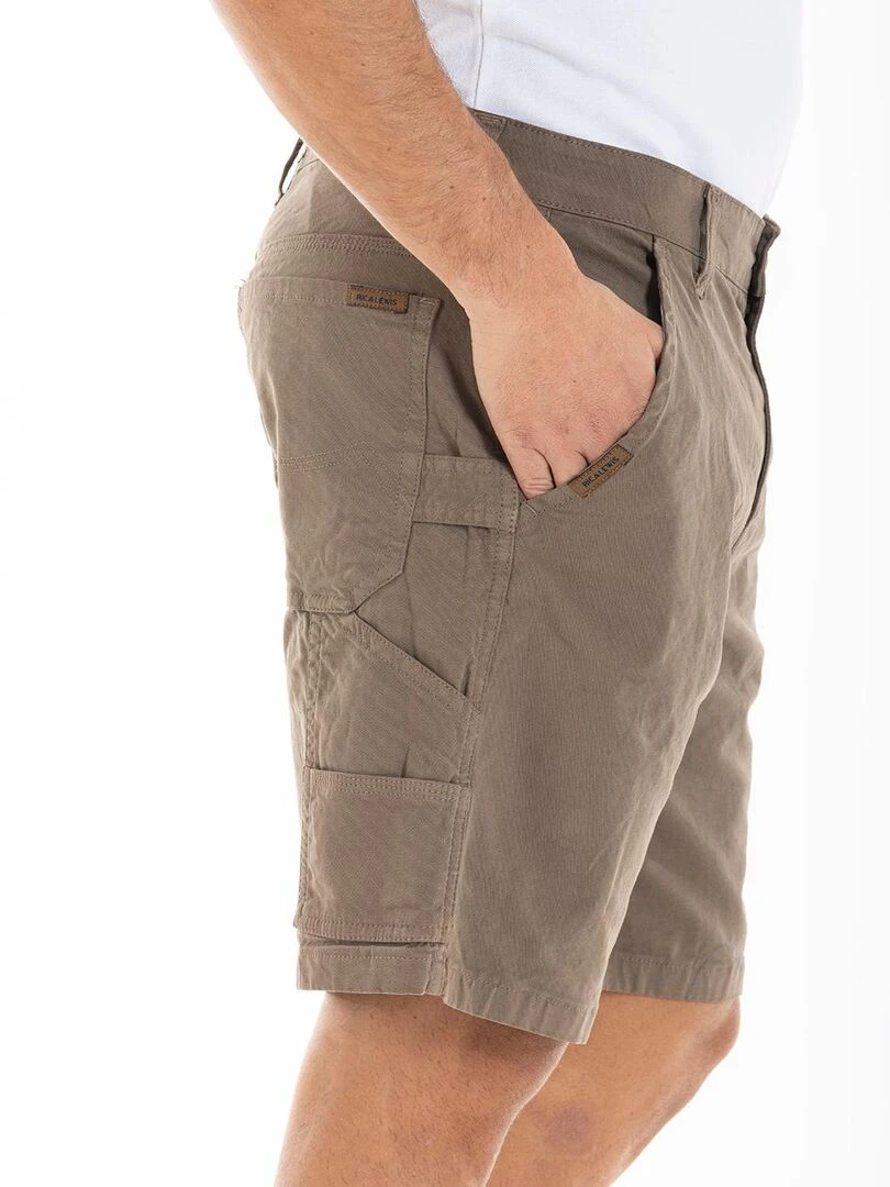 Bermuda stretch coupe charpentier CARTER 'Rica Lewis'   Camel