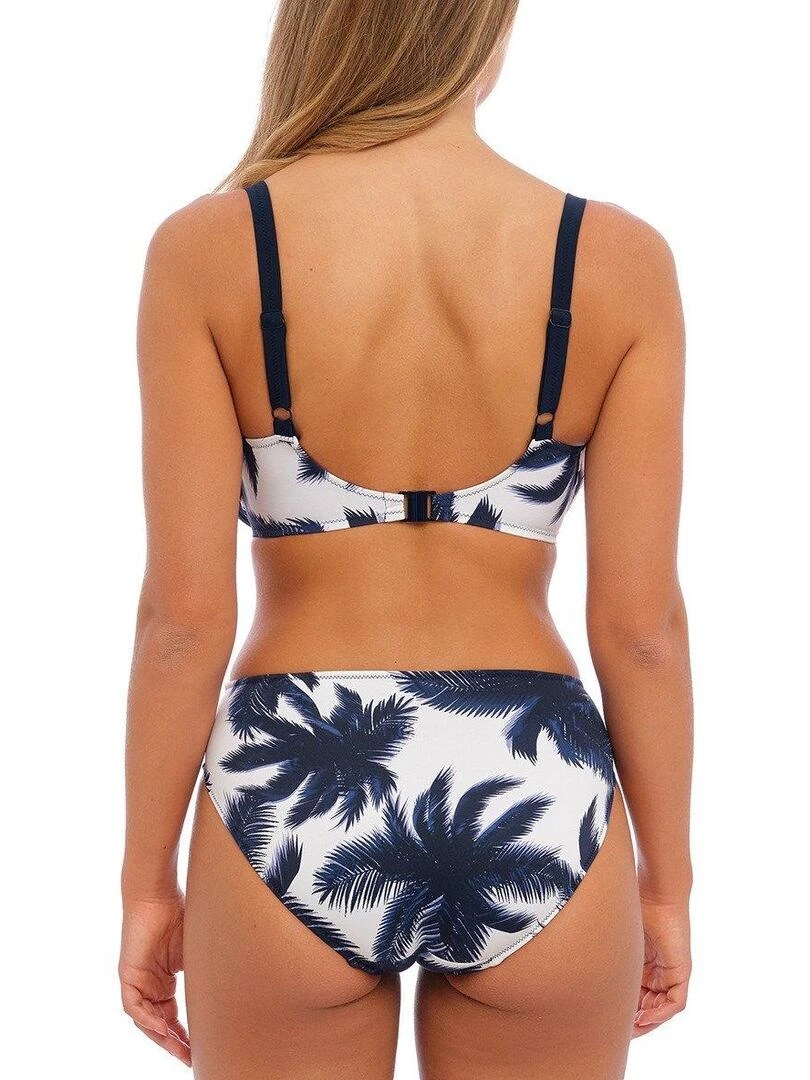 Haut de maillot de bain à armatures Carmelita Avenue   Blanc