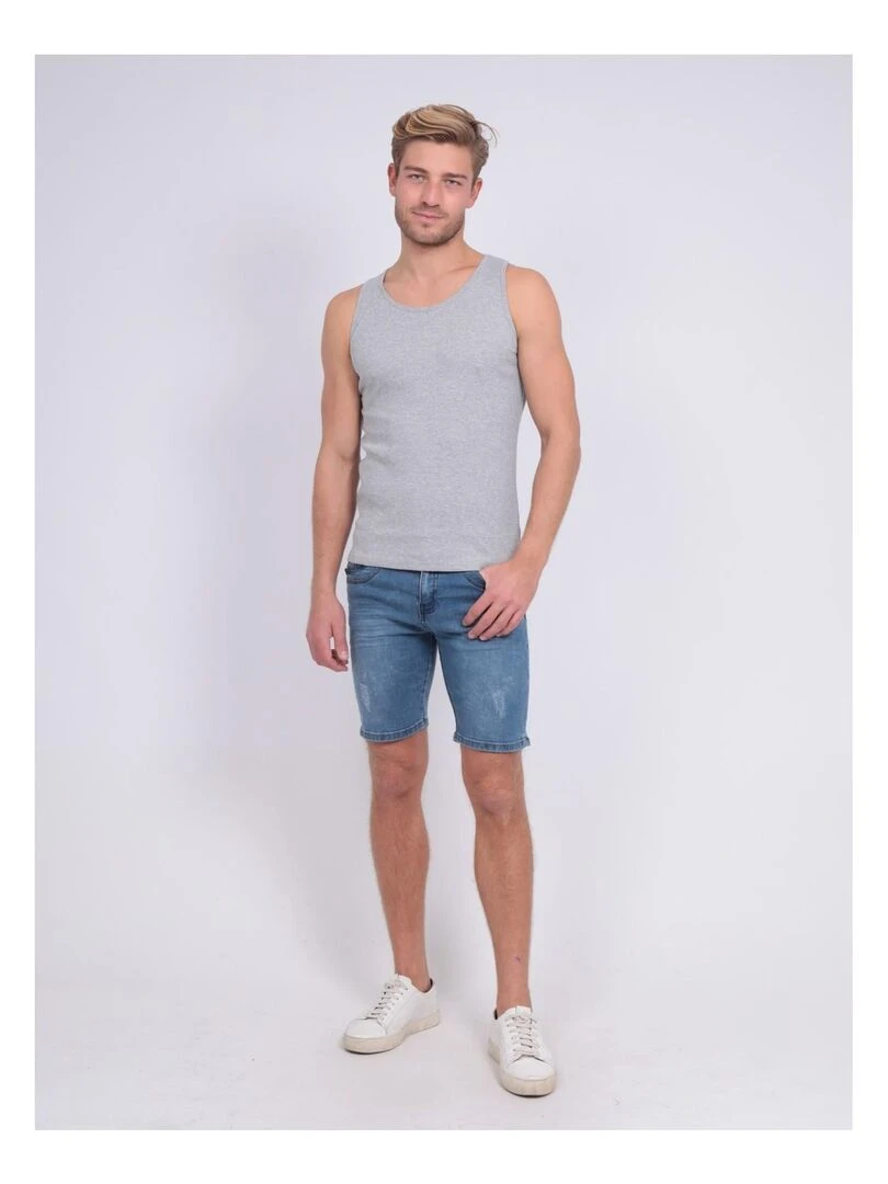 Débardeur pur coton organique WILFRIED III   Gris