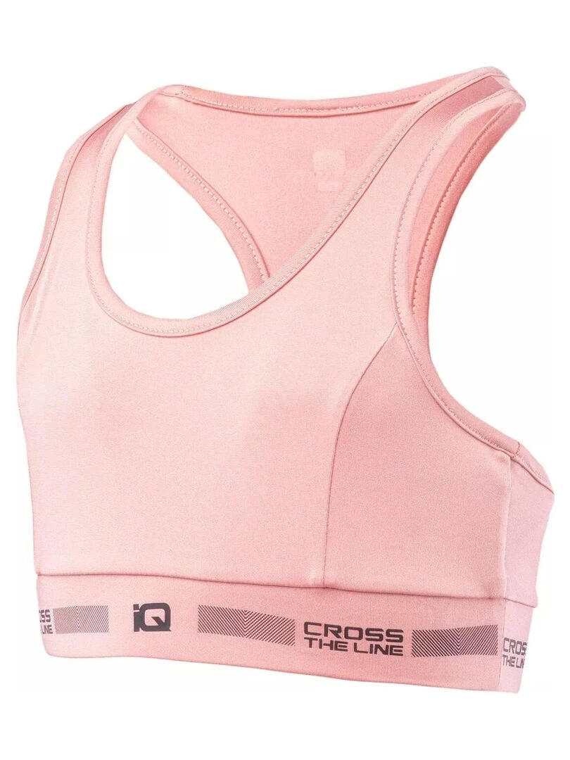 IQ   Brassière de sport CLAI   Rose parme