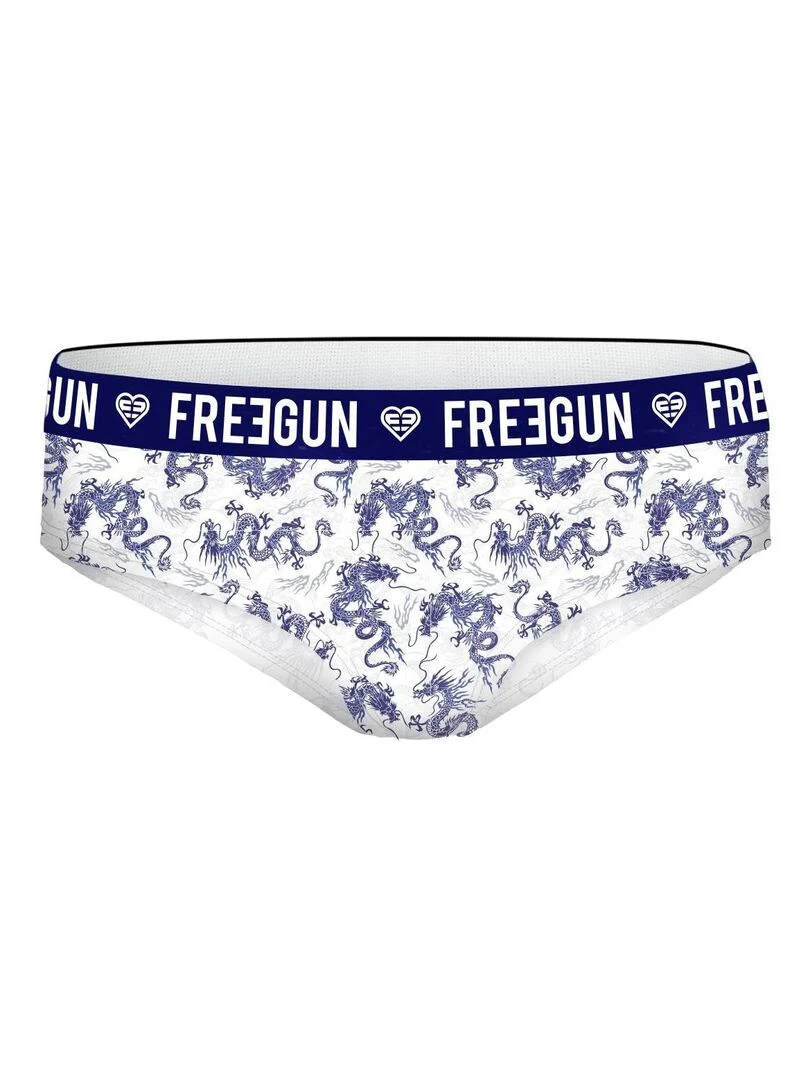 Lot de 3 culottes fille utlra stretch Freegun   Bleu