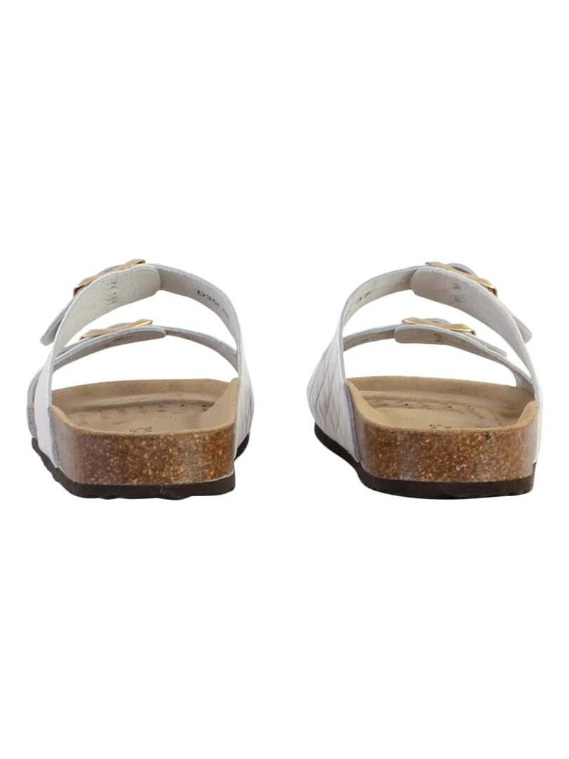 Mules à Enfiler Geox Brionia*   Blanc