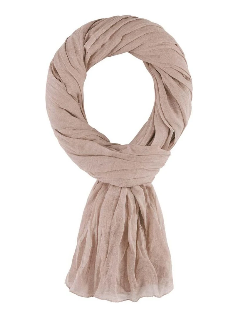 Chèche coton Uni Camel