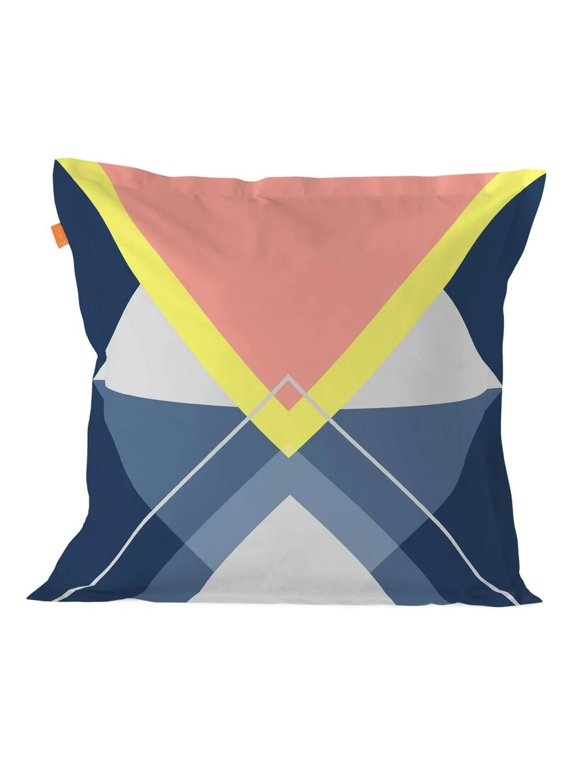 Housse de coussin Meraki "Happyfriday" Blanc