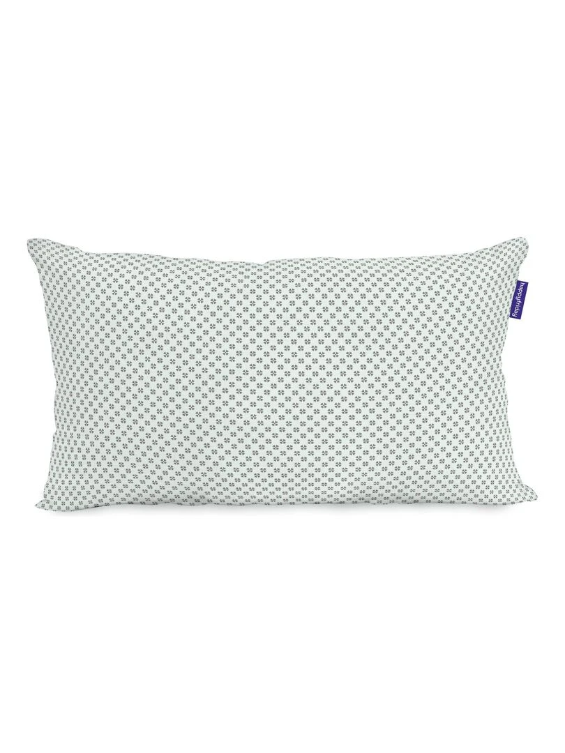 Housse de coussin Walk "Happyfriday"   Blanc