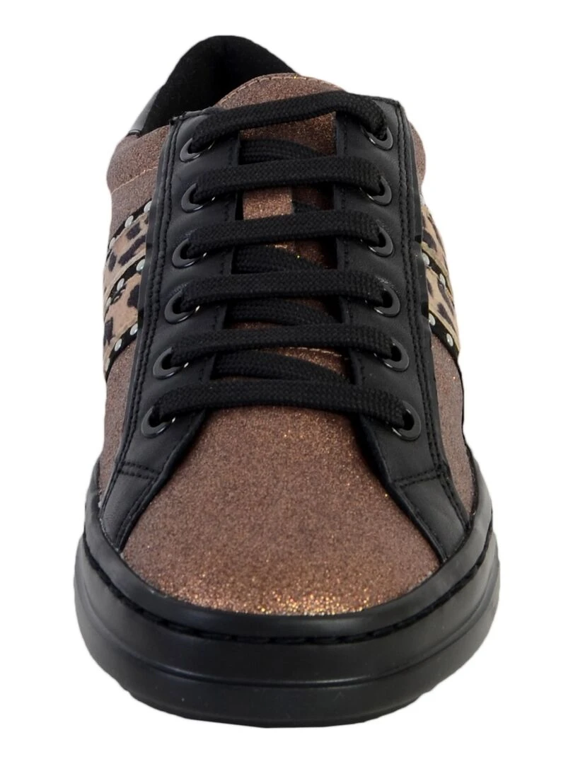 Basket Geox D Pontoise D   Marron