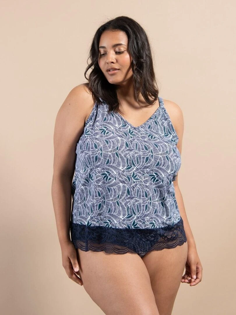Top bretelles RAFAELA   Bleu