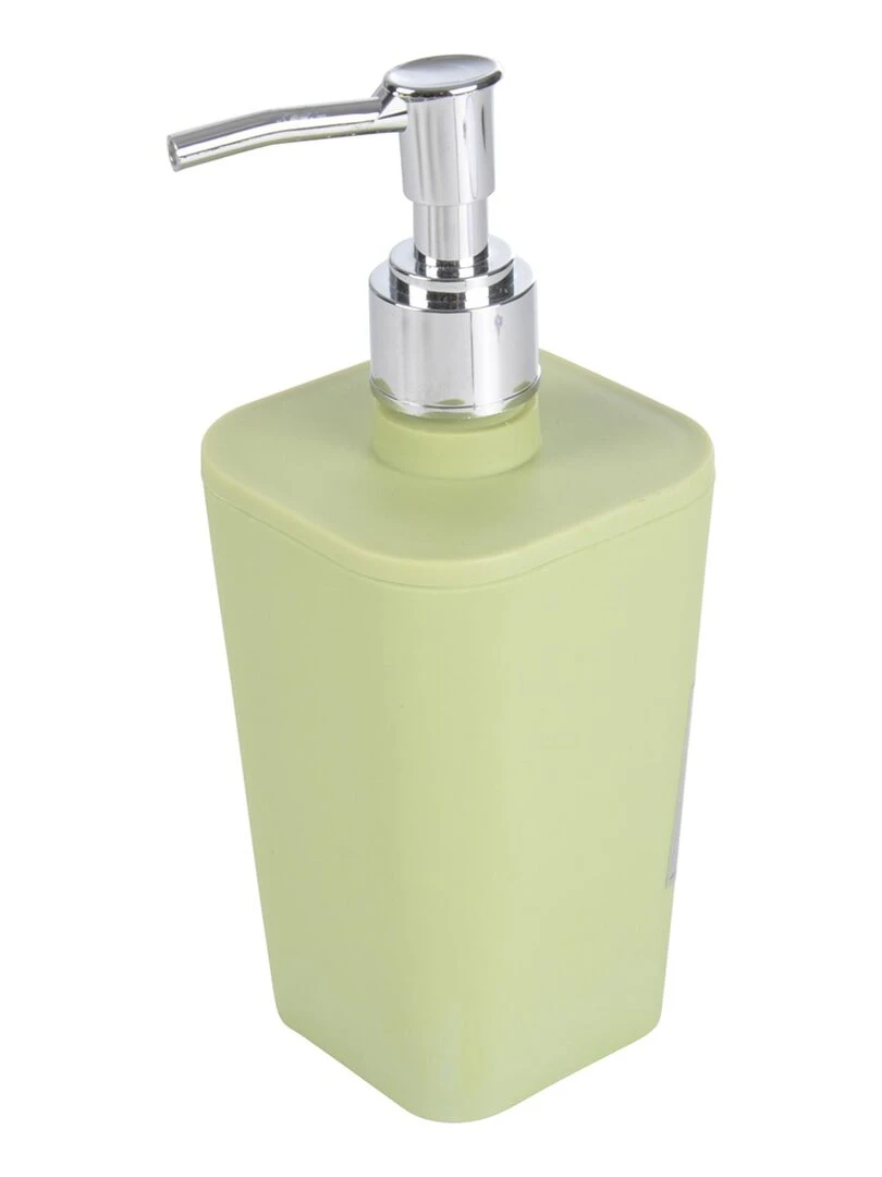 Distributeur de Savon Collection Vitamines Soft Touche Vert d'eau