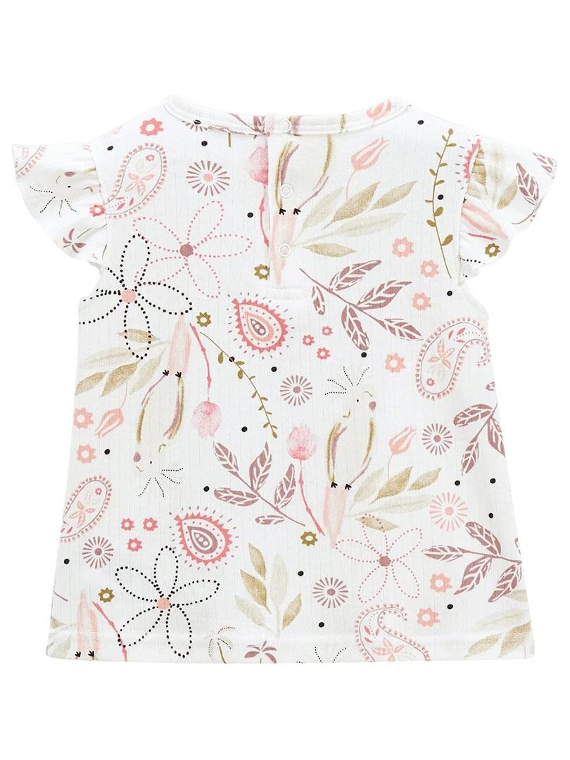 T shirt bébé Haapiti Rose