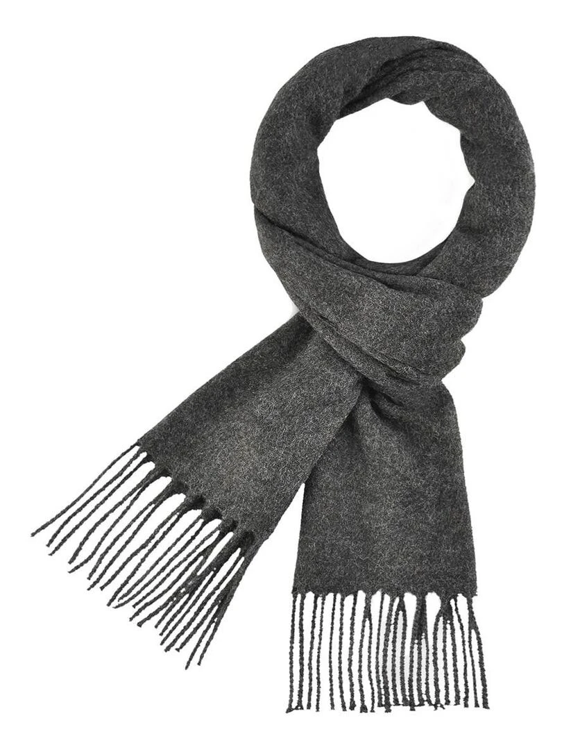 Echarpe Fely   Fabriqué en France   gris anthracite