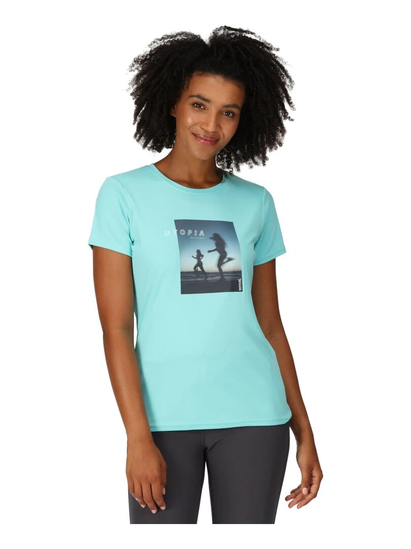 Regatta   T shirt FINGAL UTOPIA   Bleu clair