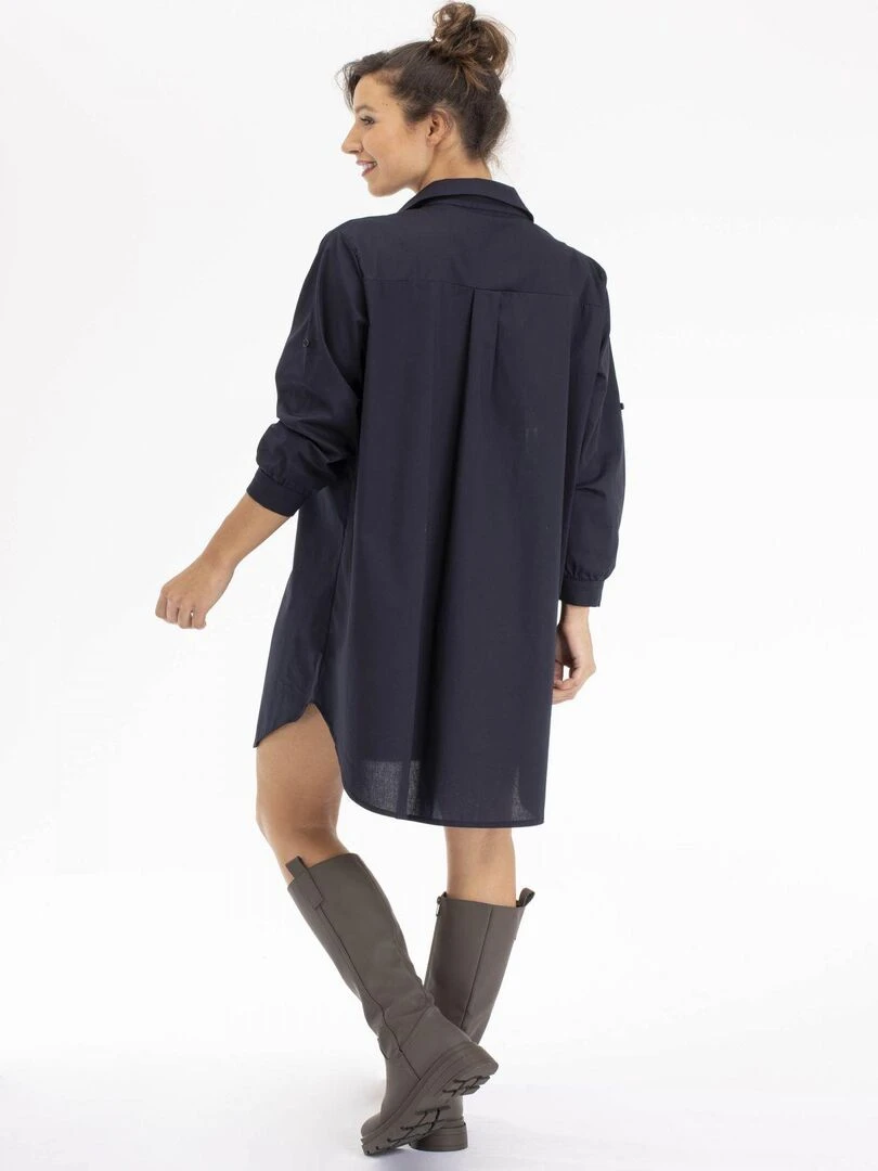 Robe CARLY Gérard Pasquier Bleu marine