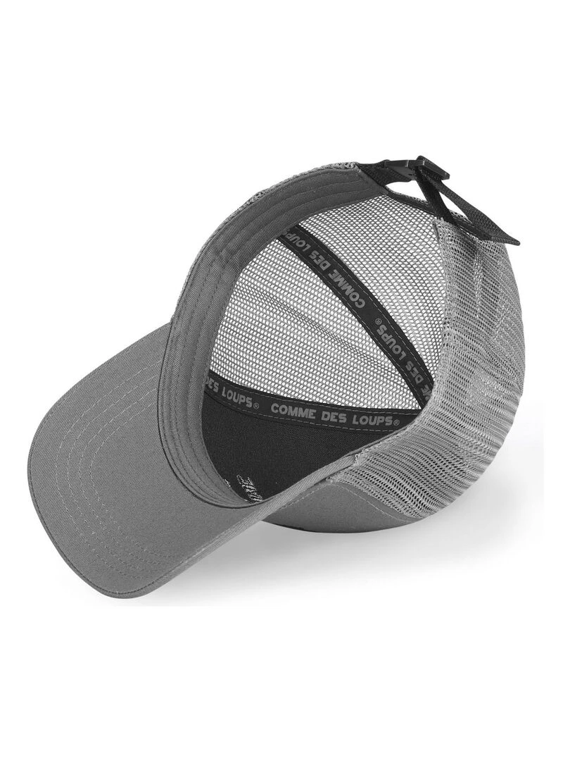 Casquette avec filet uni Class Comme Des Loups   Gris