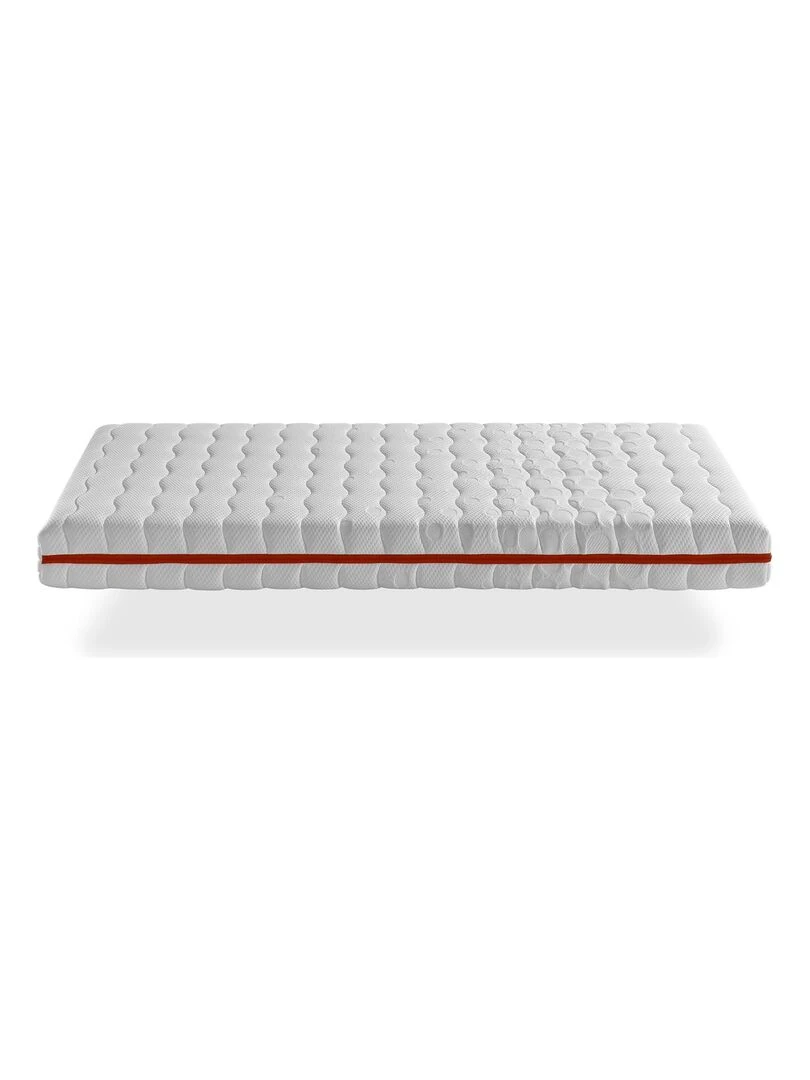 Pack Matelas  GEA LIT ENFANTS  Epaisseur 18 CM + 1 Oreiller à memoire  + 1 Protege matelas   Blanc