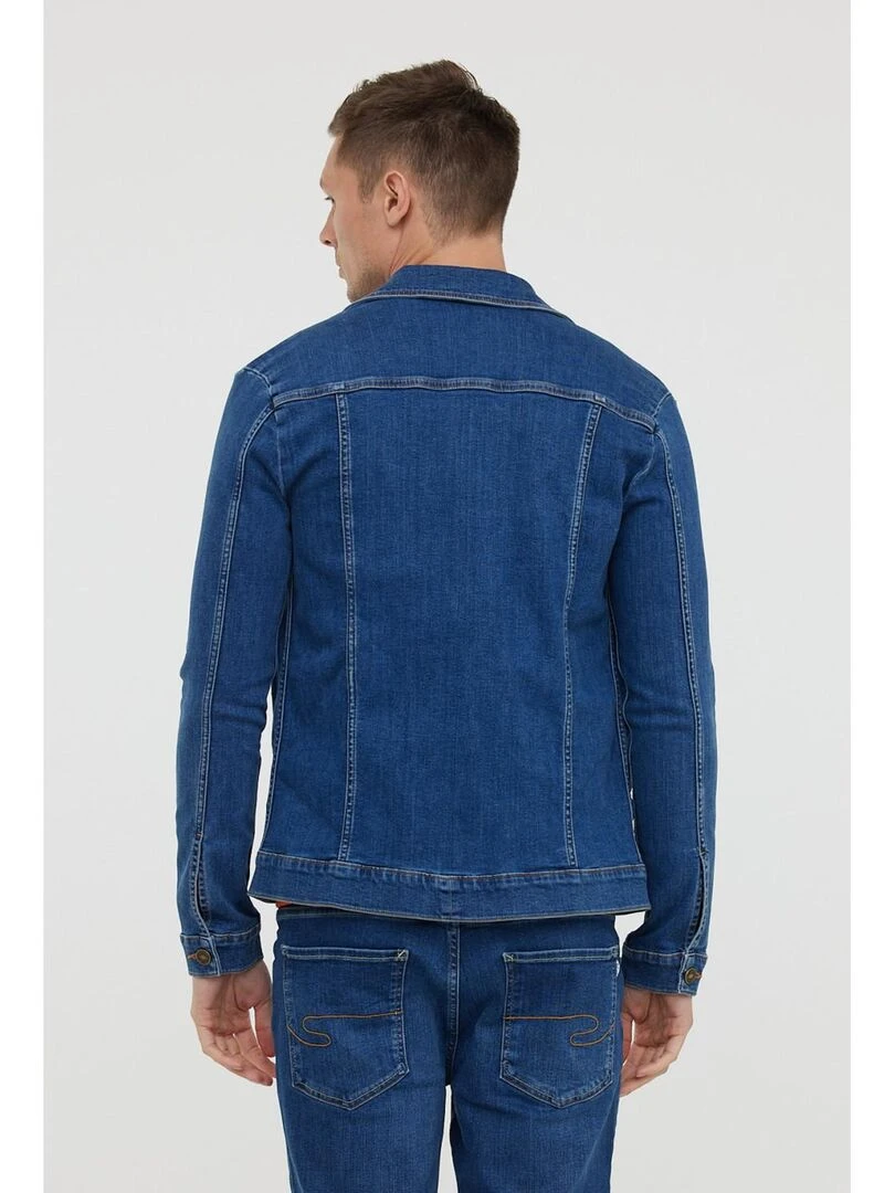 Lee Cooper   Veste manches longues coton slim FLIME   Bleu