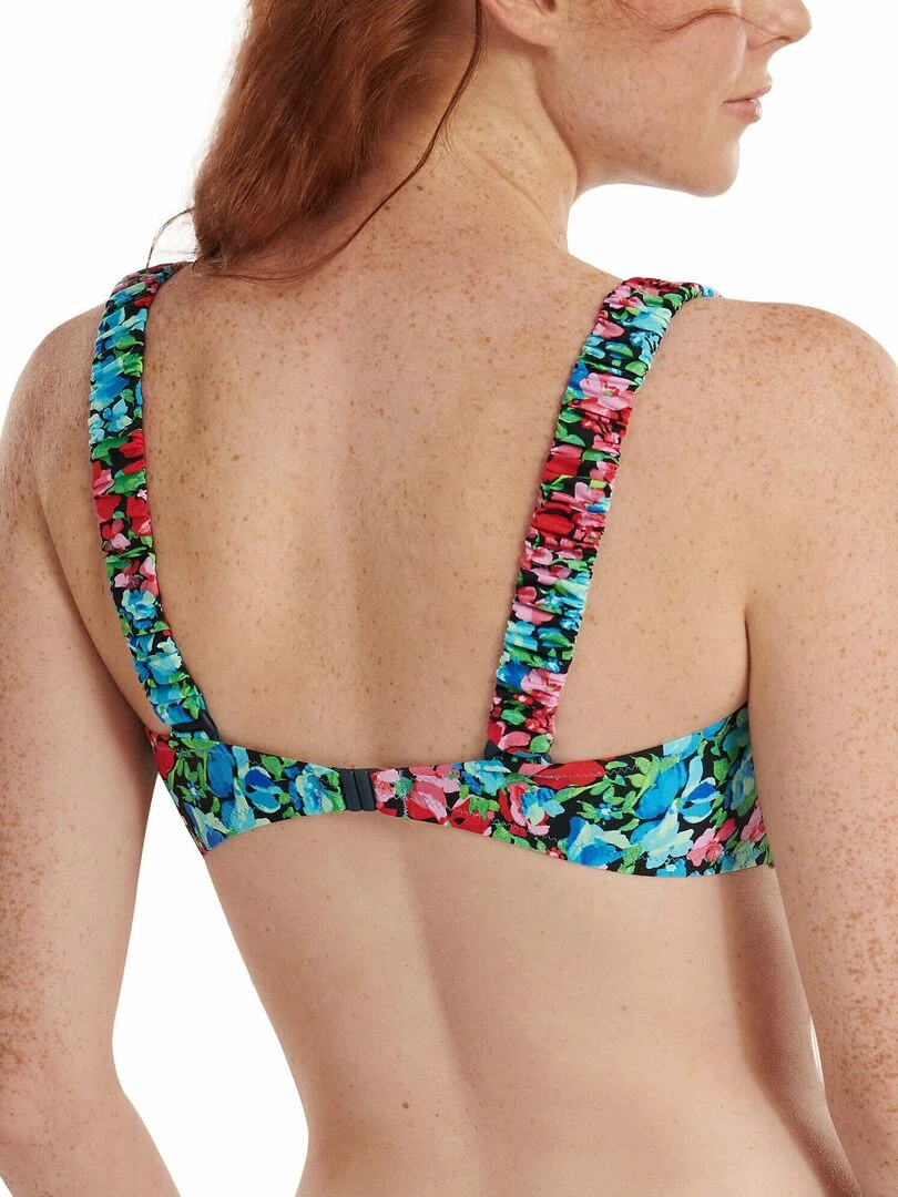 Haut maillot de bain bandeau préformé sans armatures Napoli   Bleu