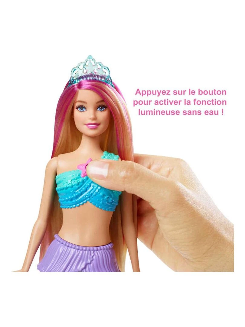 Poupée Barbie : Sirene Lumieres De Reve   N/A