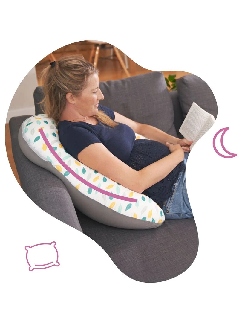 Coussin D'allaitement 'badabulle'   Blanc