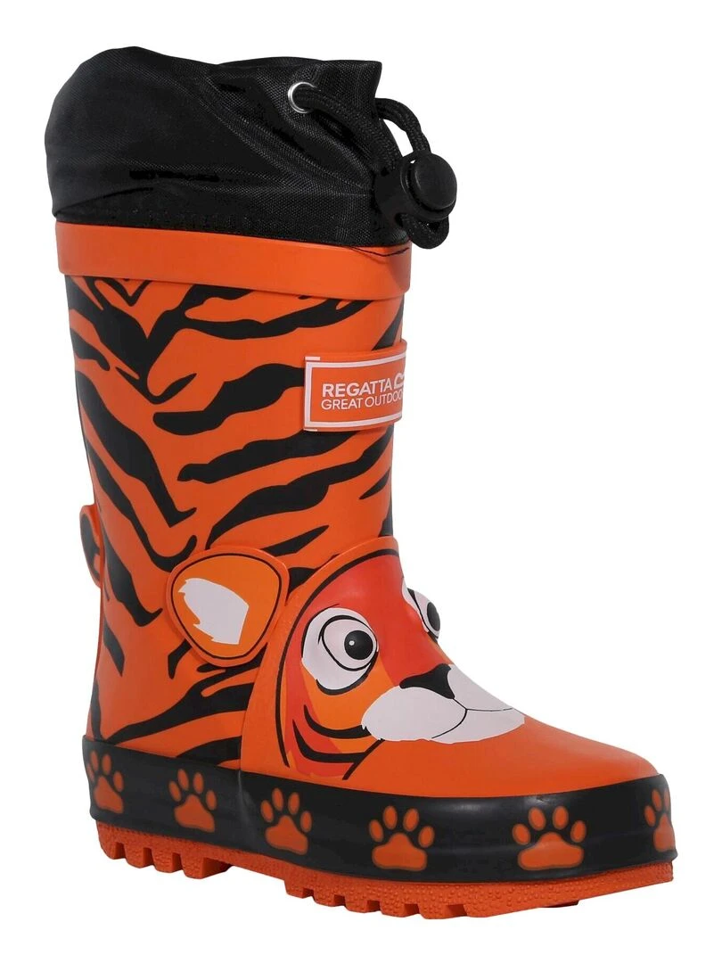 Regatta Bottes de pluie MUDPLAY Orange clair