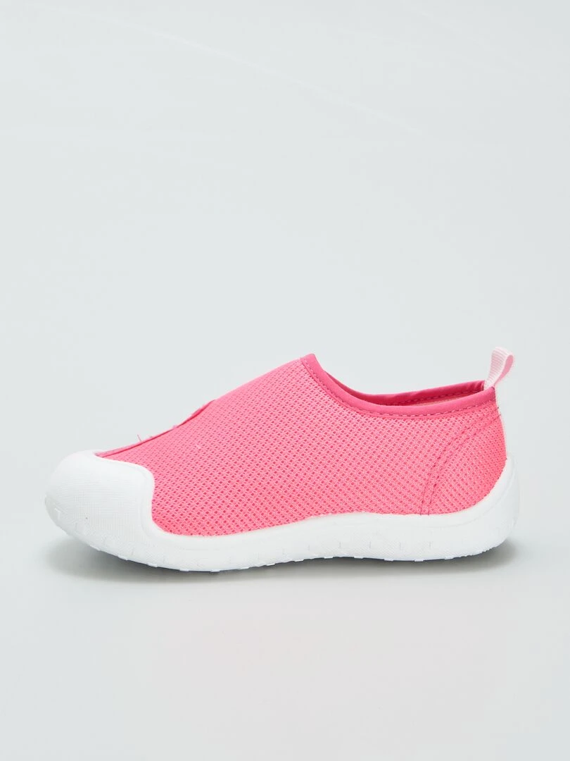 Chaussures en tissu 'Mnnie'   Rose