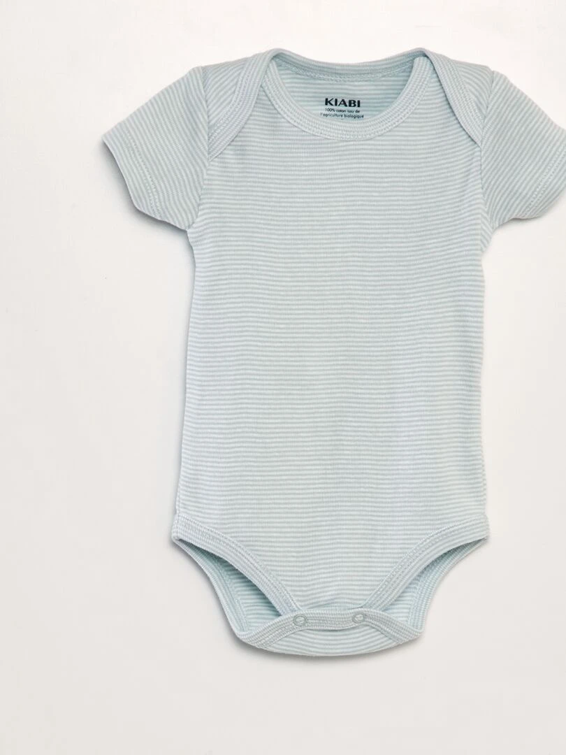 Lot de 3 bodies   Bleu