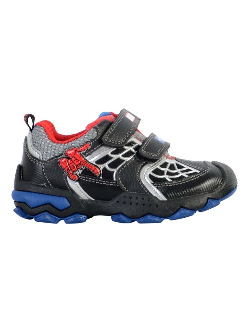 Basket Cuir Enfant Geox Buller Noir