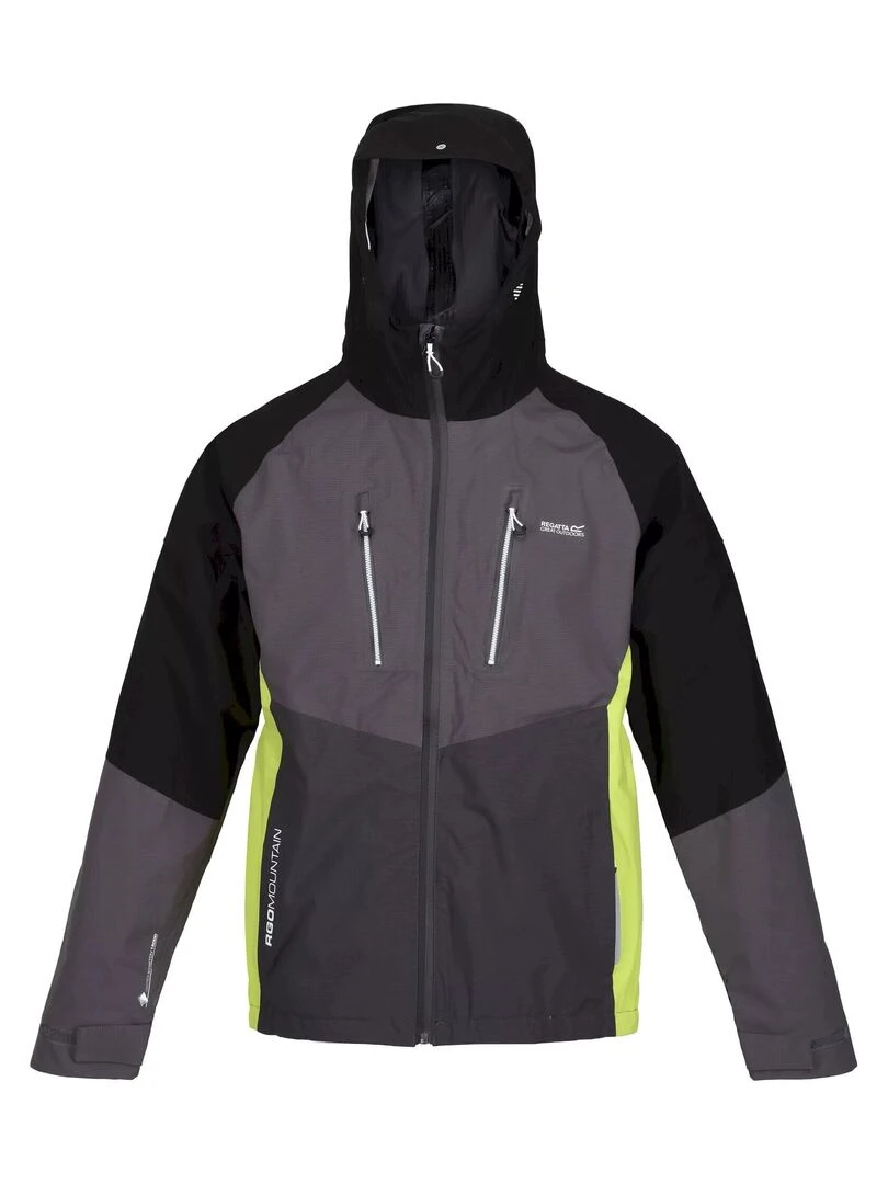 Regatta Veste imperméable SACRAMENTO Noir Gris Noir
