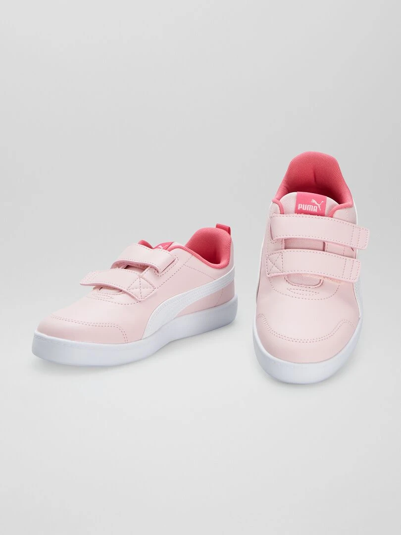 Baskets 'Courtflex' de 'Puma'   Rose