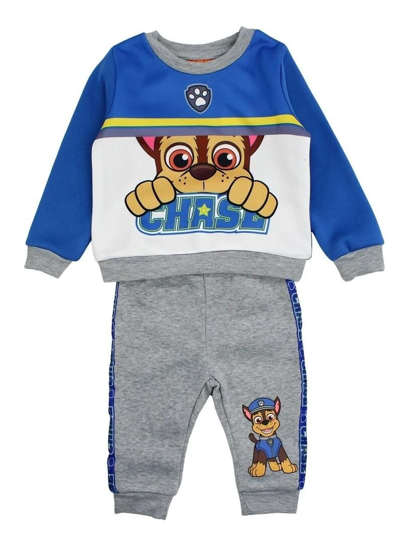 La Pat' Patrouille Jogging bébé garçon imprimé La Pat' Patrouille Bleu