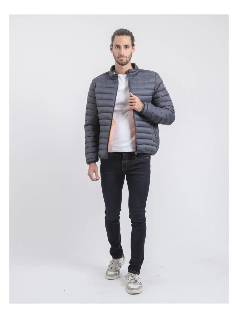 Doudoune légère col montant ZERNOBI II   Gris