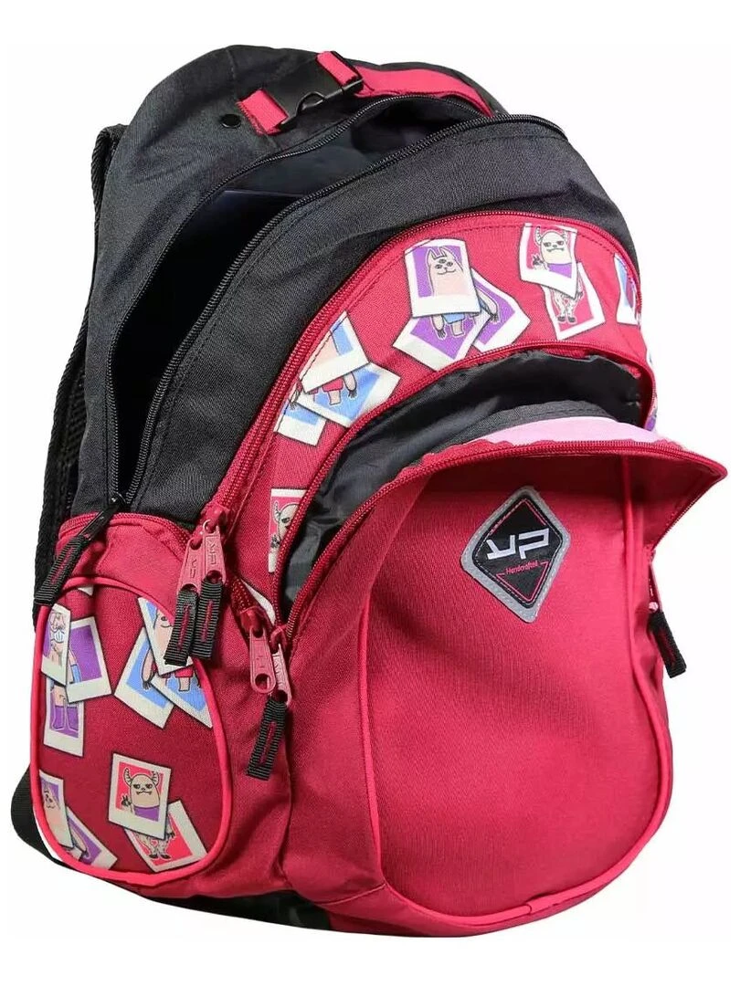 BODYPACK Sac à dos recyclé dos réglable Insta Rouge   Rouge