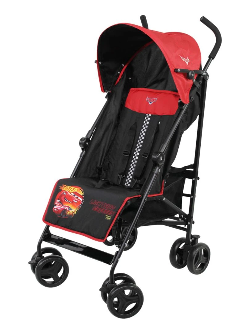 Poussette Canne Luxe Jet De 6 À 36 Mois Cars Rouge