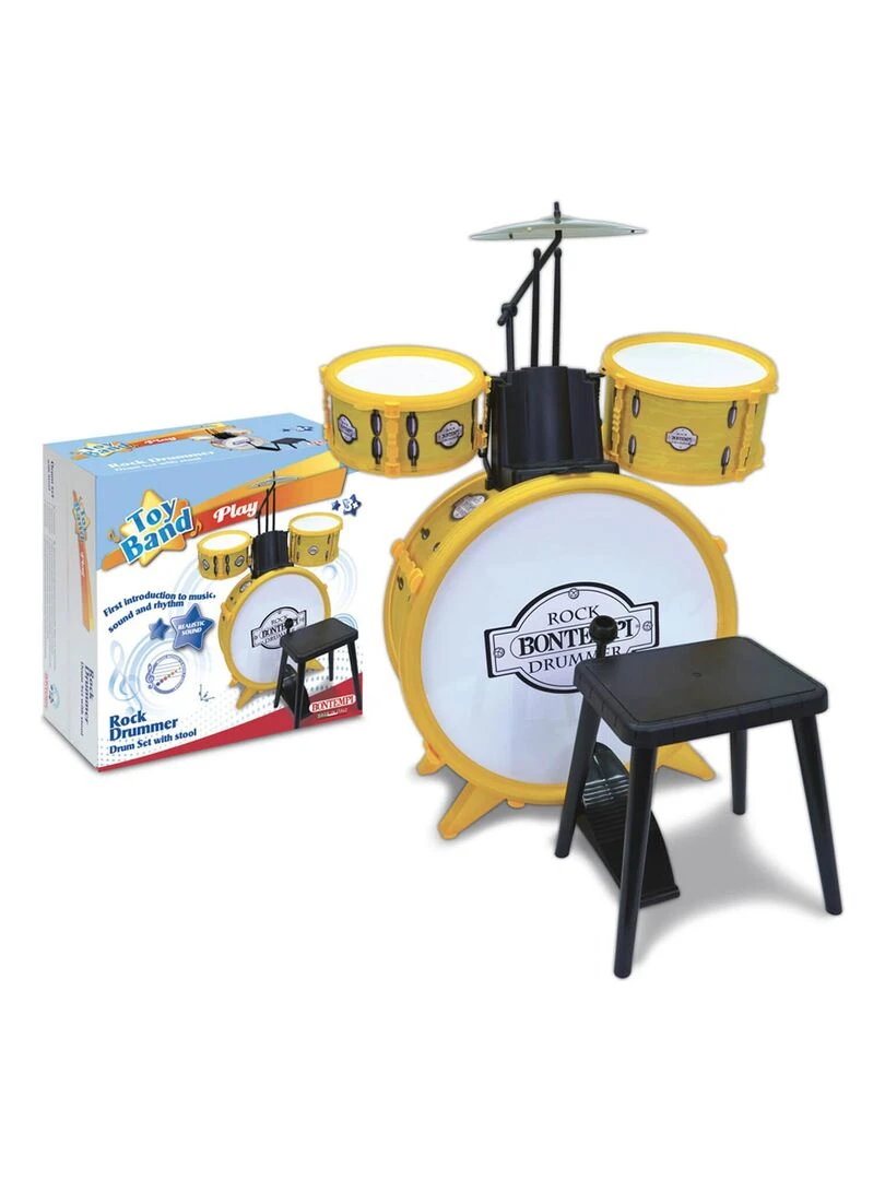 Batterie rock jaune   N/A