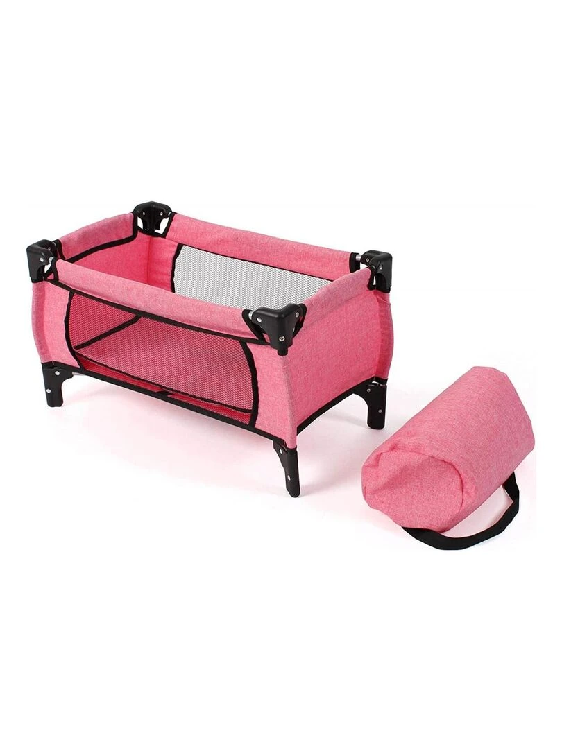 Lit de Voyage Deluxe pour poupées Rose bonbon N/A