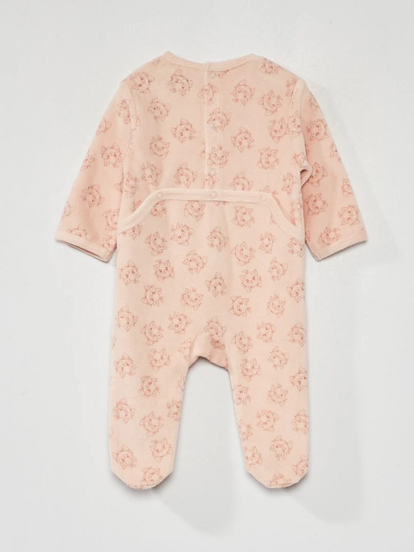 Pyjama en velours 'Disney'   Rose