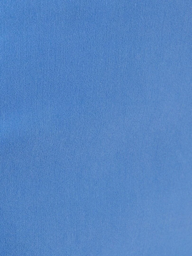 Pantacourt toile stretch   Damart   Bleu