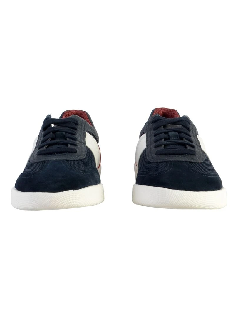 Basket Cuir Geox U Rieti Mesh   Noir