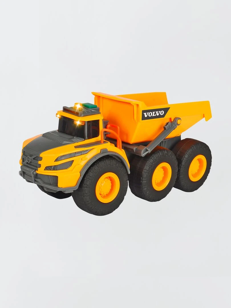 Camion de chantier 'Dickie Toys' jaune/gris