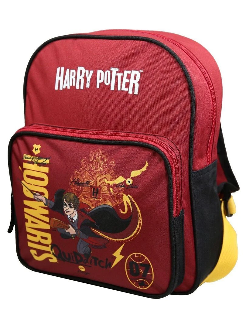 Sac à dos 30 cm avec poche Harry Potter Rouge Bagtrotter Rouge