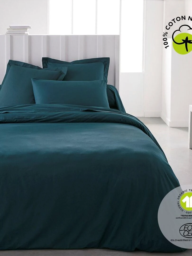 Housse de couette pour lit  'BIO ORGANIC' 'TODAY'   Vert foncé