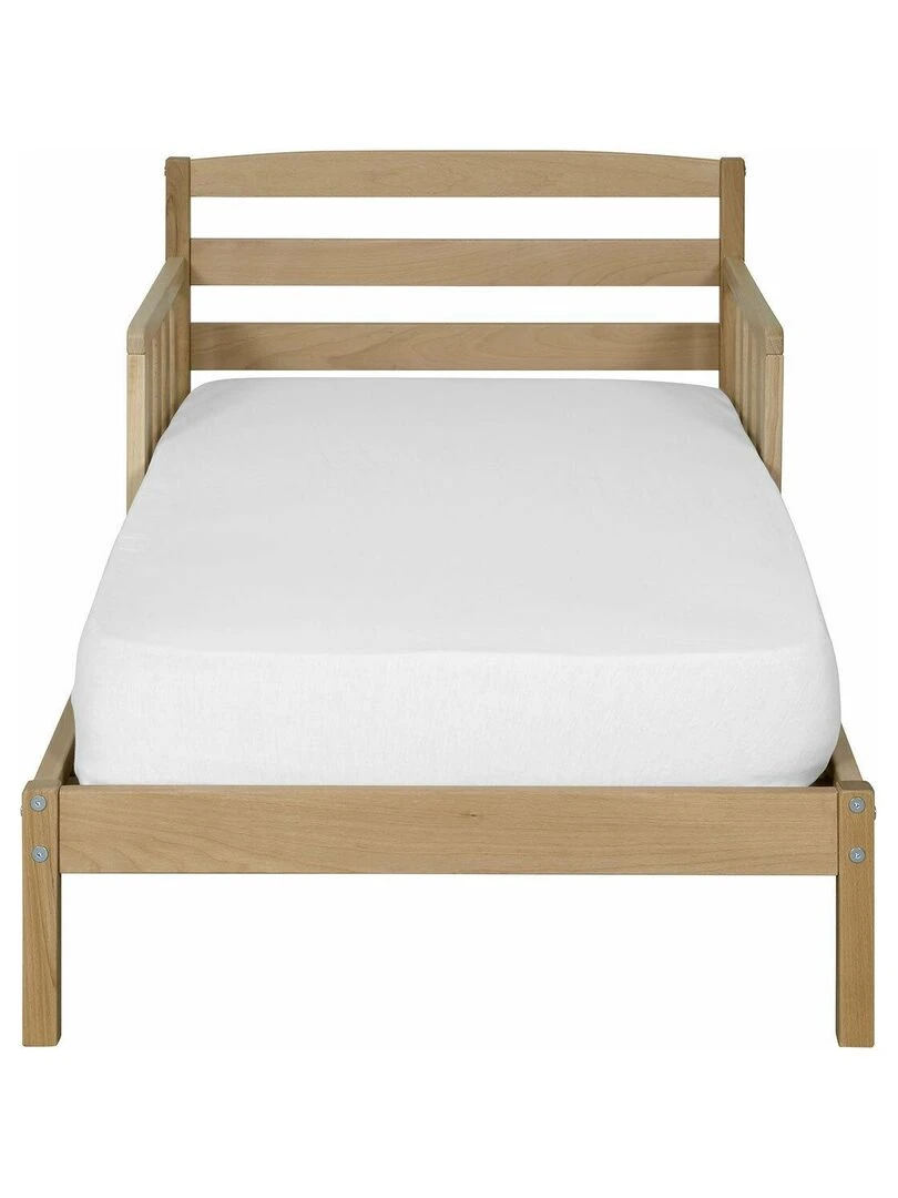 Lit enfant avec matelas Misuna   AKITEN RETAIL   Marron