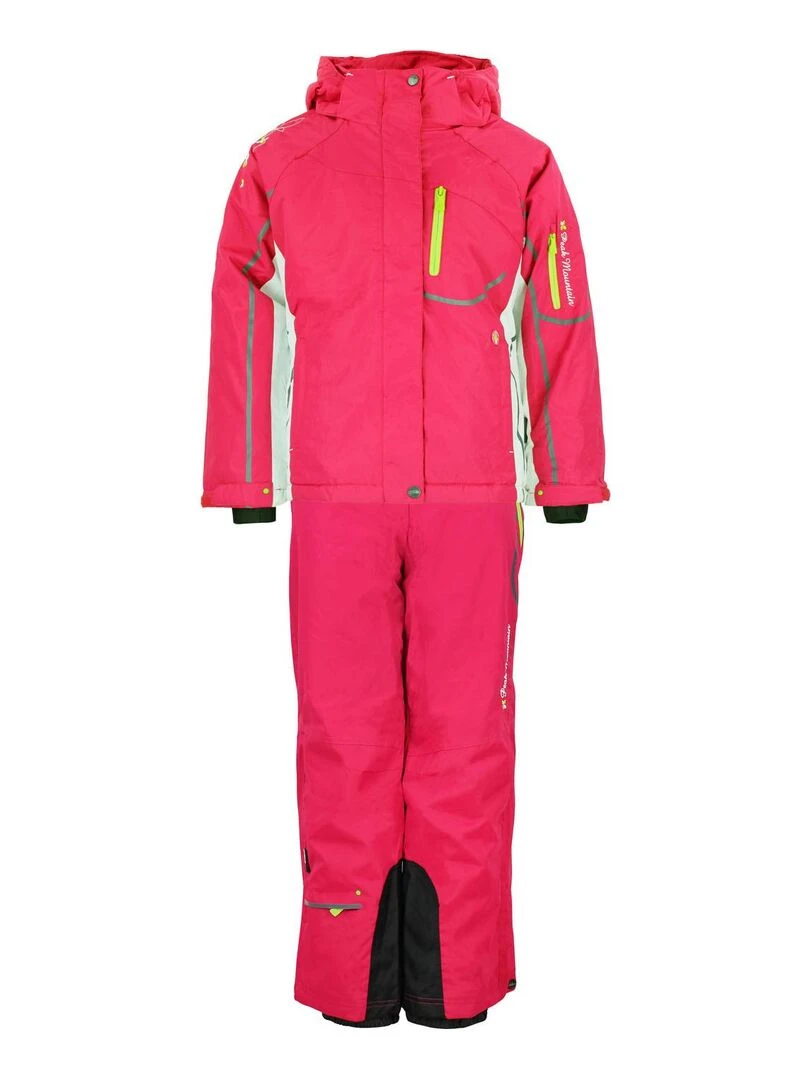 Ensemble de ski fille GAULINE PEAK MOUNTAIN Rose framboise