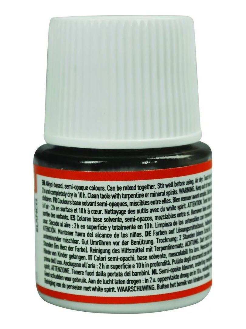 Peinture céramique et multi surfaces   Blanc   45 ml   N/A