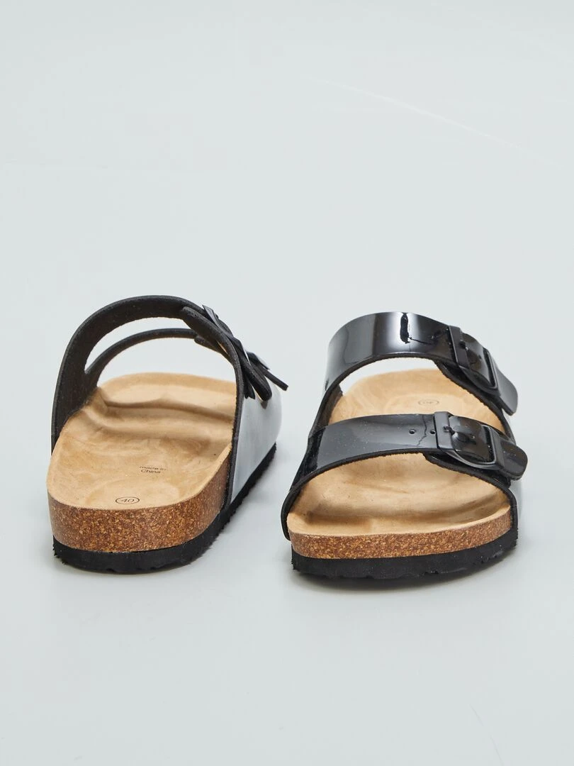Sandales vernies   Noir