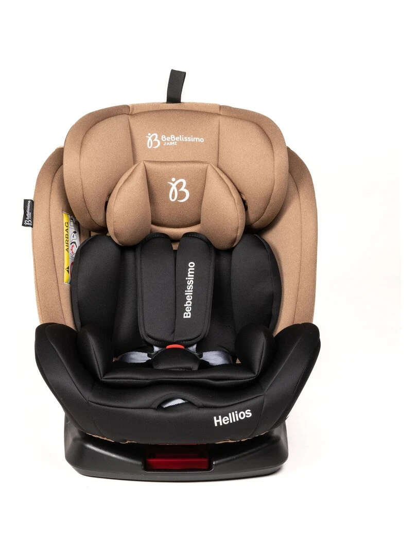 BEBELISSIMO    Siège auto Isofix   pivotant 360 °   groupe 0+/1/2/3   (0 36kg)   Hellios   beige / n   Beige