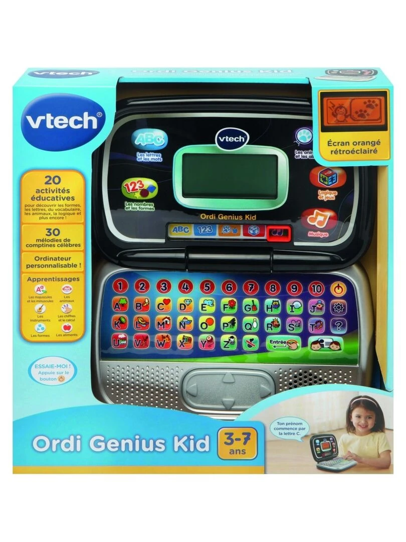 Ordi Genius Kid Noir Ordinateur Pour Enfant N/A