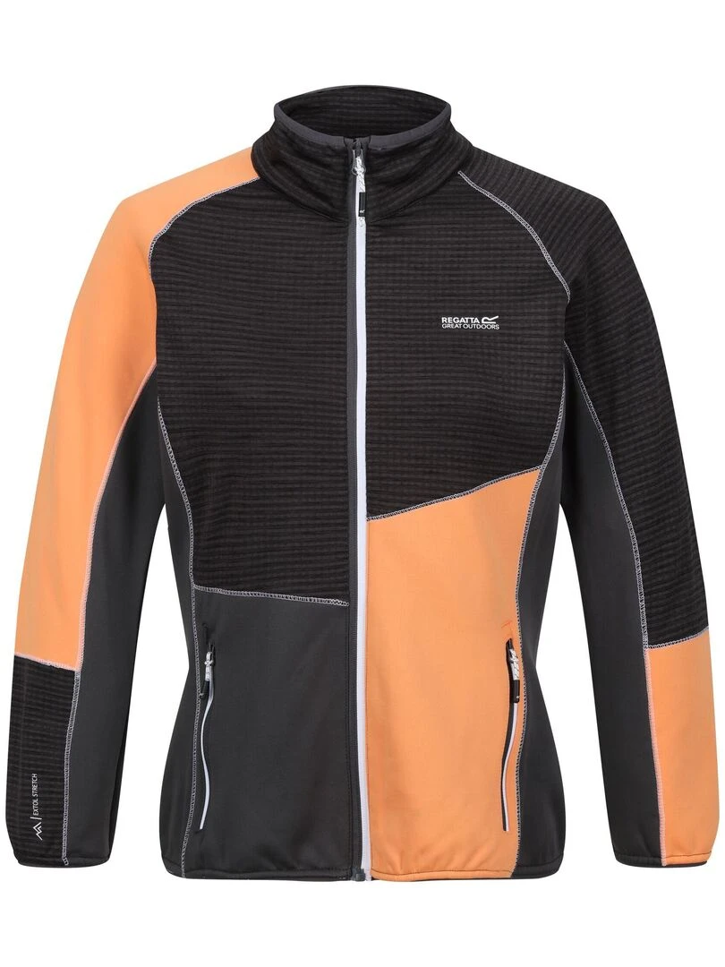 Regatta Veste YARE Noir Orange clair