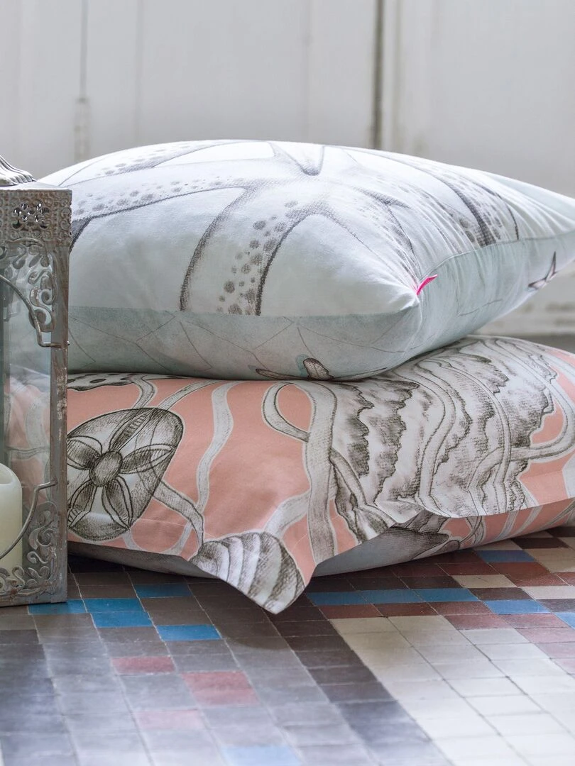 Housse de couette Coral reef "Happyfriday"   Blanc