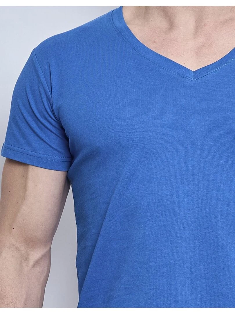 T Shirt Kebello   Bleu