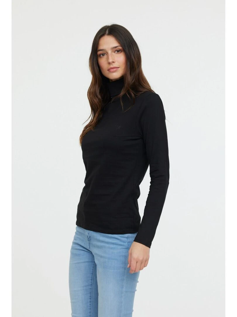 Lee Cooper Pull manches longues coton slim ASLI Noir